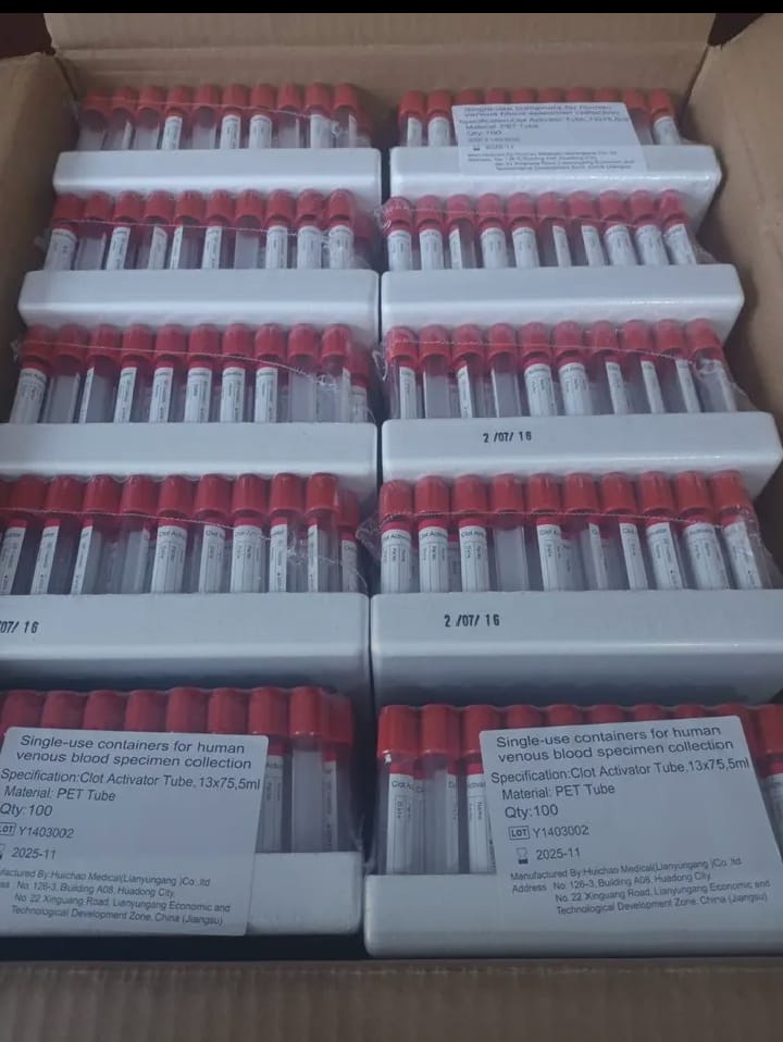 Single Use Blood Collection Tubes